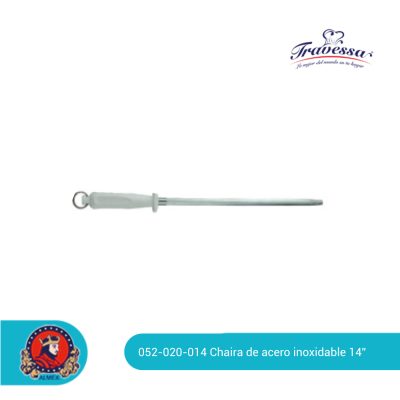 Chaira de Acero Inoxidable 14"