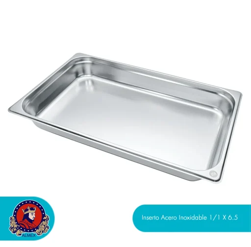 Inserto Acero Inoxidable 1/1 X 6.5