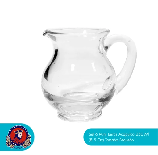 Set 6 Mini Jarras Acapulco 250 Ml